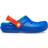 Crocs Kid's Classic Lined Clog - Blue Bolt/Multi