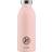 24 Bottles Clima Dusty Pink Vattenflaska 0.5L