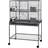 Little Friends Double Metal Cage on Stand 128cm