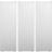 String System White Shelf 3pcs