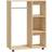 vidaXL Engineered Wood Sonoma Oak Wardrobe 80x110cm