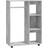 vidaXL Engineered Wood Concrete Grey Wardrobe 80x110cm