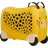 Samsonite Dream Rider Luggage 51cm - Yellow Cheetah
