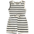 Shein Young Girls Casual Round Neck Stripe Jumpsuit - Spring/Summer Collection