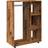 vidaXL Engineered Wood Old Wood Wardrobe 80x110cm