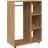 vidaXL Engineered Wood Artisan Oak Wardrobe 80x110cm