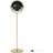 GUBI Multi-Lite Brass/Black Floor Lamp 148cm