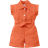 Shein Baby Girl Vacation Casual Striped Jumpsuits