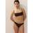 H&M Dame 3-Pak Trusser Thong I Micro - Sort/Leopardmønstret