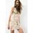 H&M Kjole Med Hæklet Look - Lys Beige