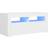 vidaXL LED Lights White TV-bord 90x40cm