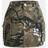 Shein Fashionable Tween Girls Casual Camo Print Denim Skirt - Comfortable