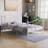 Vida Designs Chicago White 4ft Small Double Metal Frame Bed
