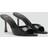 Mango Pointed Heel Sandals Woman - Black