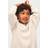 H&M Light Beige Rib-Knit Cotton Jumper