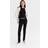 H&M Zip-Hem Heavy Jersey Leggings - Black