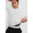 H&M Long-sleeved Cotton Top Ladies - White