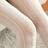 Shein Vintage Hollowed-Out Lace Pantyhose With Mesh - White