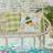 Dunelm Outdoor Cotton Square Filled Scatter Cushion Yellow