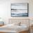 Cedar & Sage Tidalscape Canvas Blue Framed Art