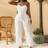 Shein Women Summer White One-Piece Jumpsuit