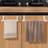 Shein Cirelle 1PC White Single Rod Towel Rack Cabinet Door Back Type Hanging Rack Non-punched Towel Rod