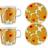 Marimekko Unikko Breakfast Set 4 Pcs Beige Servis