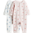 H&M Printed Cotton Pajamas 2-pack - Light Pink/Hearts (1099843021)