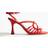 H&M Dam Remsandaletter - Röd