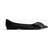 Steve Madden Satin Magi Ballerinas - Black Satin