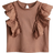 H&M Baby Beige Frill-trimmed cotton top 1½-2Y