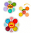Shein 3pcs Set Suction Cup Rotatable Gyro Spinner Toy