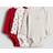 H&M 3-Pack Long Sleeved Bodysuit - Red/Me And My Mom
