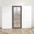 Poco XBVF1367 White/Raw Steel Wardrobe 270x208cm