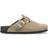 Birkenstock Boston Rivets Suede Leather - Taupe