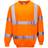 Portwest B303 Hi-Vis Sweatshirt - Orange