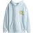 H&M Motif-Detail Hoodie - Turquoise