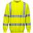 Portwest B303 Hi-Vis Sweatshirt - Yellow