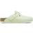 Birkenstock Boston Soft Footbed Suede Leather - Faded Lime