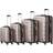 Zelsius Hard Shell Suitcase 4 delar - Champagne