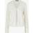 Gina Tricot Cardigan Folded Sleeve Knitted Cardigan - Natur