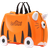 Trunki Ride On Suitcases 46cm - Tipu the Tiger