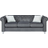 Glory Furniture Raisa Grey Sofa 83" 3 Seater