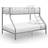 vidaXL Metal Bunk Bed 147.5x210cm