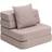 by KlipKlap 3-Fold Sofa Single Soft Rose
