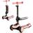 Kinderkraft Balance Bike & Three Wheel Scooter Halley Pink
