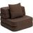 by KlipKlap 3-Fold Sofa Single Brown/Sand