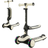 Kinderkraft Balance Bike & Three Wheel Scooter Halley White