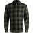 Jack & Jones Men's Gingham Twill Shirt - Olive Green