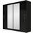 Scandinavian Choice Bega Black Garderob 180x215cm